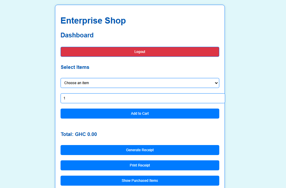 Mini Shop App Thumbnail